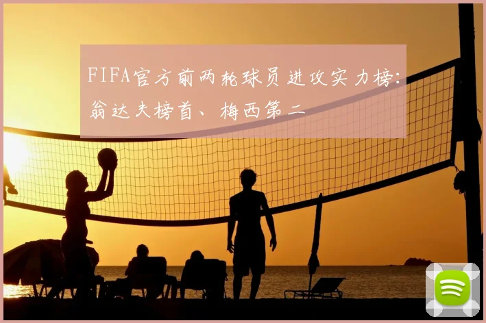 FIFA官方前两轮球员进攻实力榜：翁达夫榜首、梅西第二